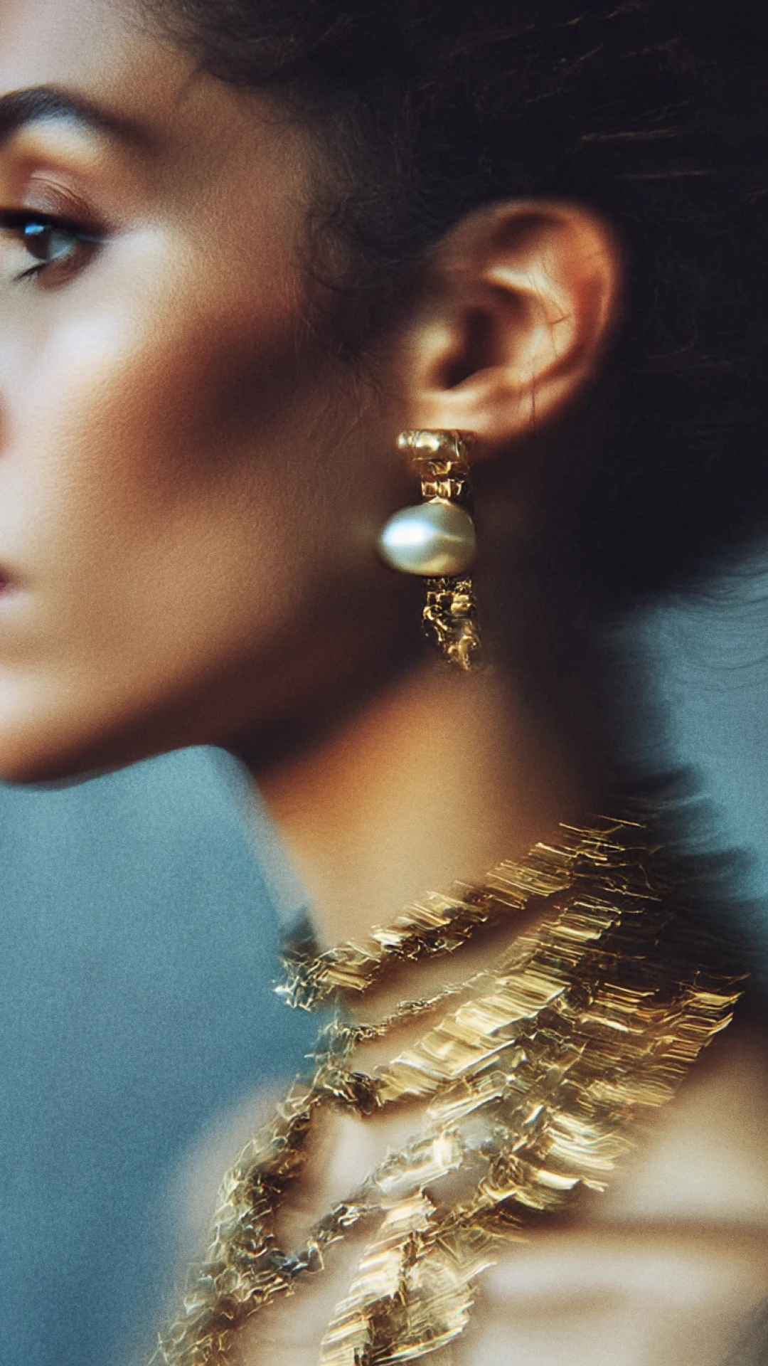 AI portrait composition from the Promptist community, piece 17